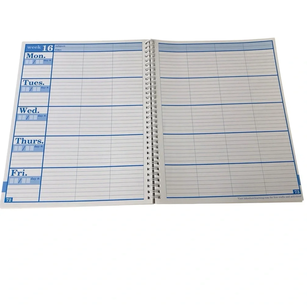 Lakeshore Teacher’s Plan Book